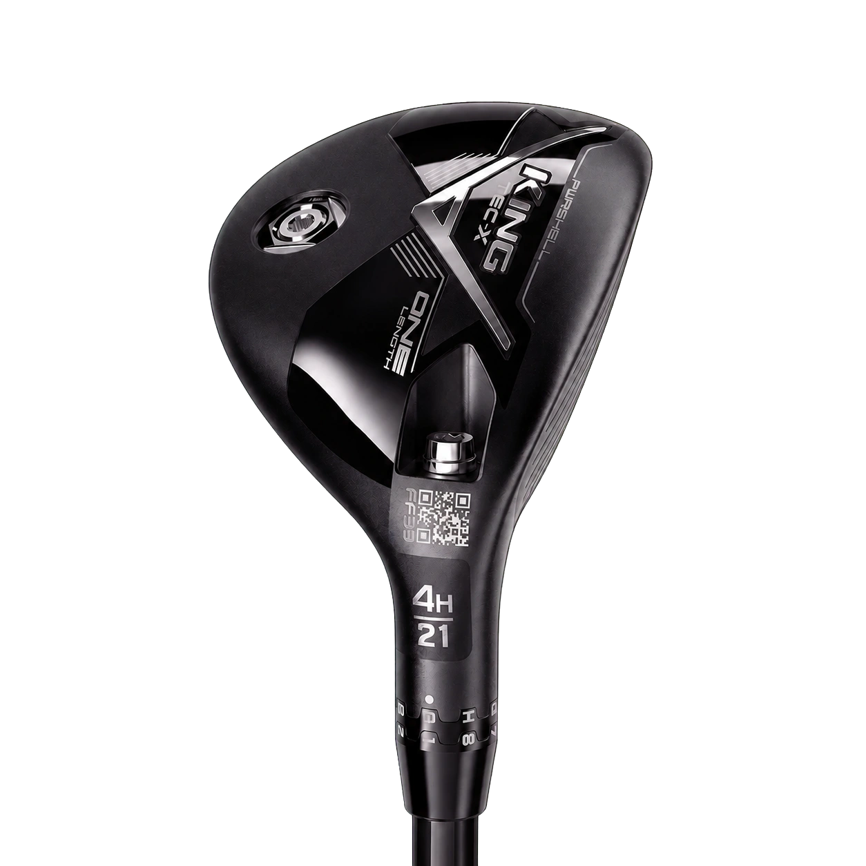 Cobra KING TEC-X ONE Length hybrid shown in a clean product cutout