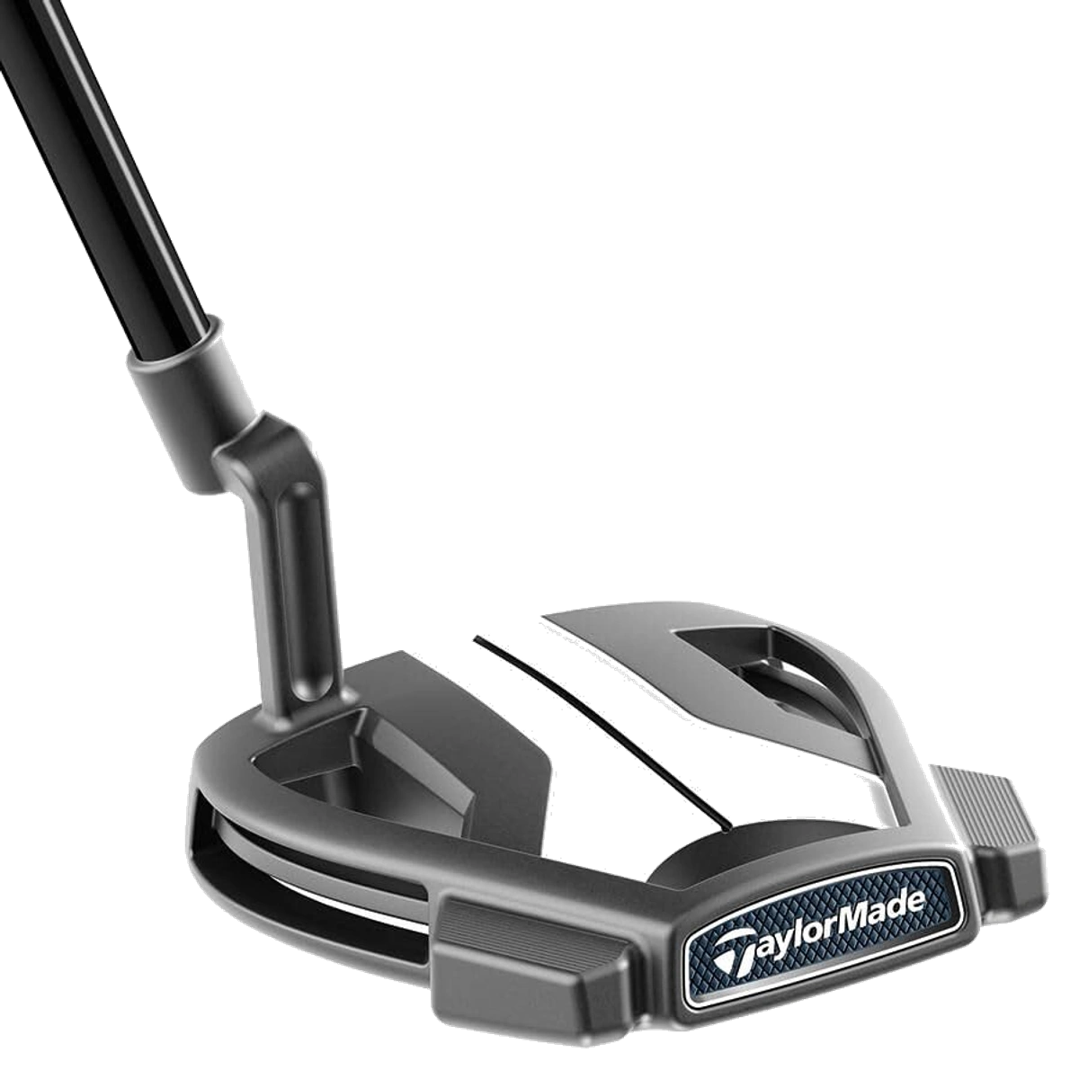 Golf clubs, wedges, putter, glove, and golf balls on a tee box